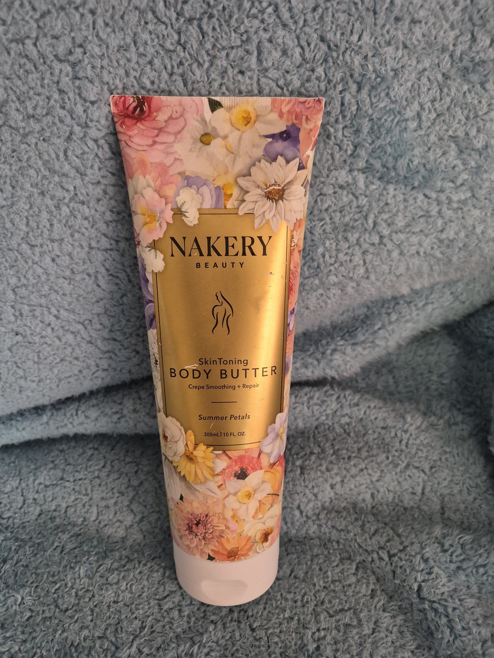 Nakery Beauty SkinToning Body Butter — Summer Petals (Gold & Floral)